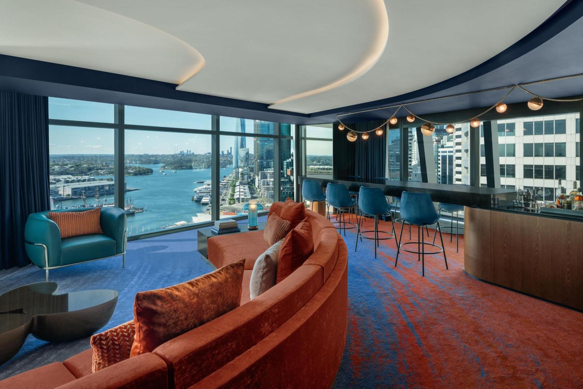 W Sydney Otel Dış mekan fotoğraf The Club Lounge at the Westin Boston Seaport District
