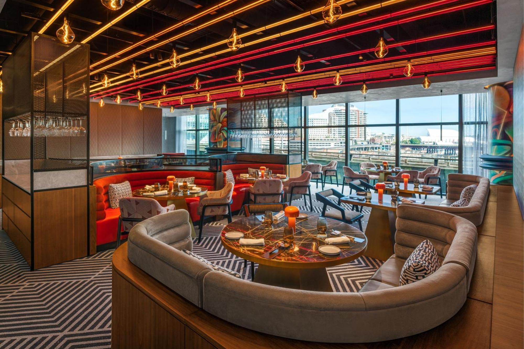 W Sydney Otel Dış mekan fotoğraf The interior of the restaurant