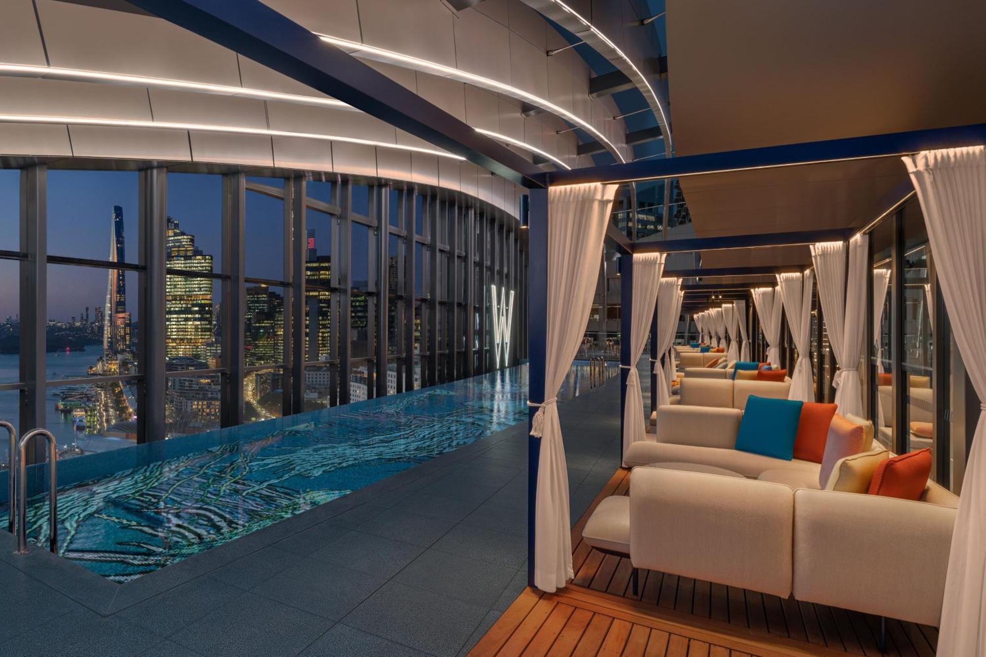 W Sydney Otel Dış mekan fotoğraf Skyline pool