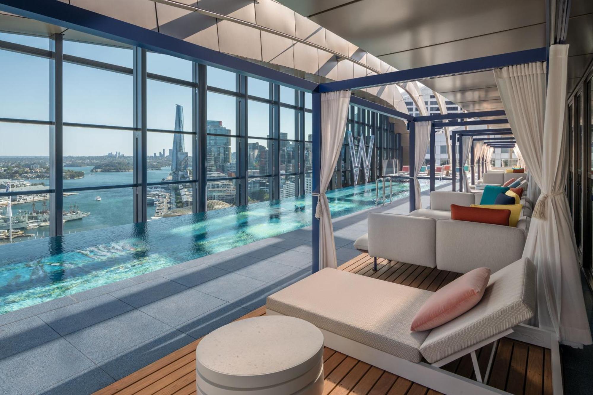 W Sydney Otel Dış mekan fotoğraf The Haven courtyard on Norwegian Bliss