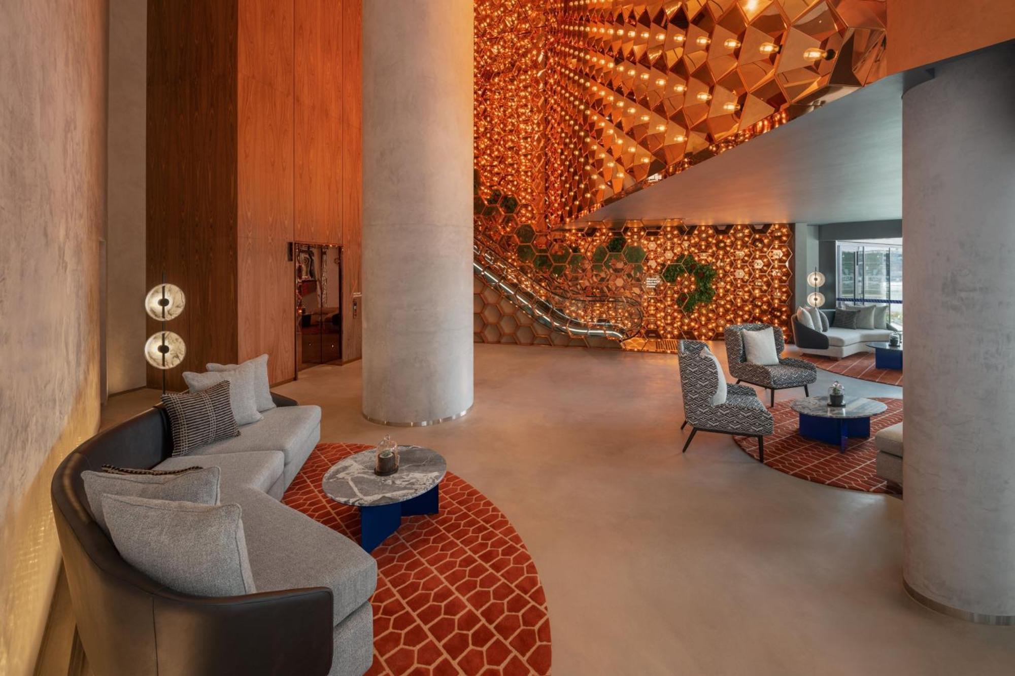 W Sydney Otel Dış mekan fotoğraf The lobby of the hotel
